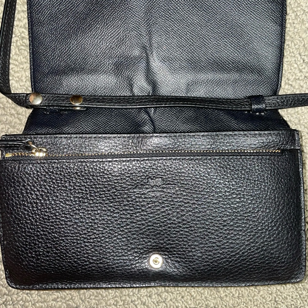 Coach foldover clutch crossbody bag - Picture 5 of 8